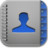 contacts blue Icon